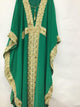 Long Kaftan Crystal Sequence Dress