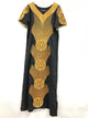 African Embro Gown S25