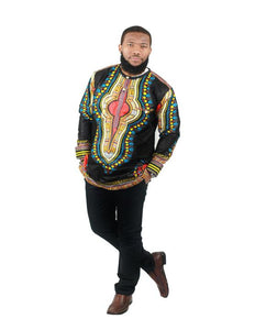 Dashiki Long Sleeve Top