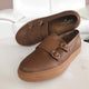 Men Causal Rubber Bottom Leather Shoes